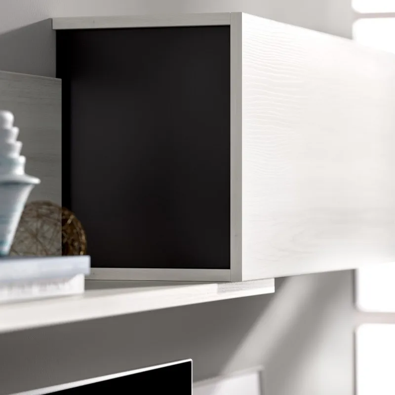 Lounge-TV kompakt model KLOE farve ender og grafit AEKIT billige stue møbler