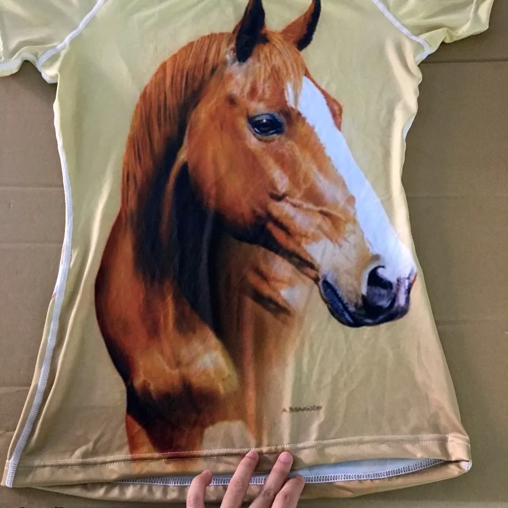 NOISYDESIGNS t-shirt Dame t-shirt Kvindelige Legende T-shirt Smukke Hest shirt til Piger Femmes Cool Punk-Top t-shirt Harajuku