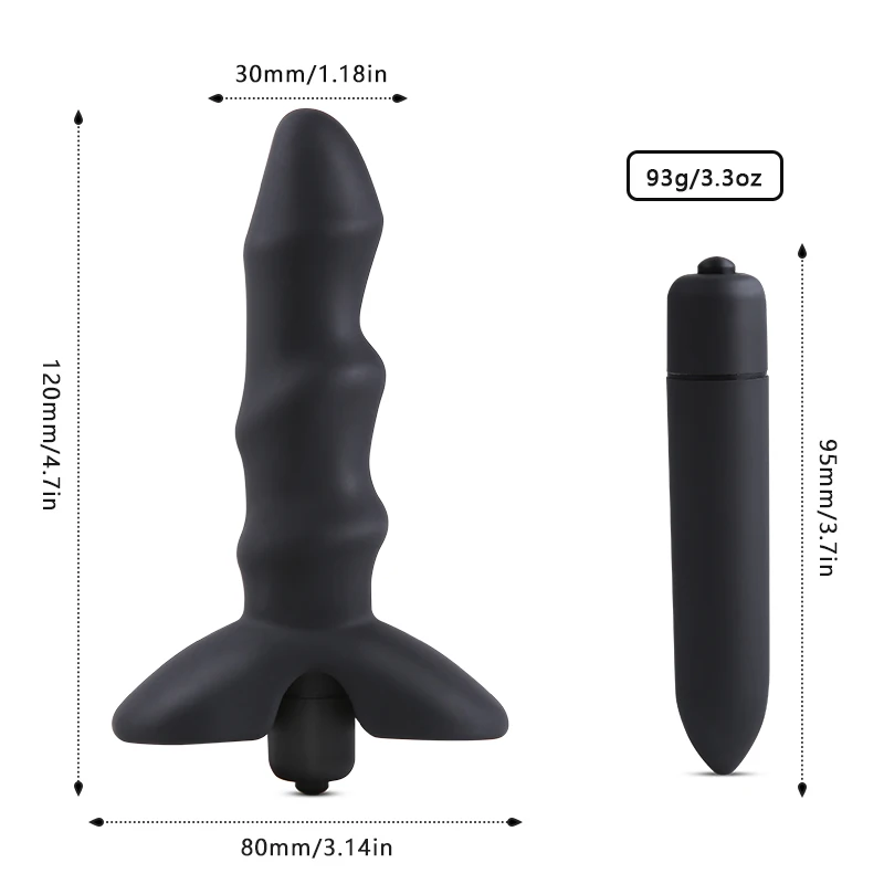 USB-Anal Vibrator til Kvinder, Par sexlegetøj, Anal Butt Plug Dildoer Body Massage Prostata-Vibration-Silikone Seksuelt Legetøj