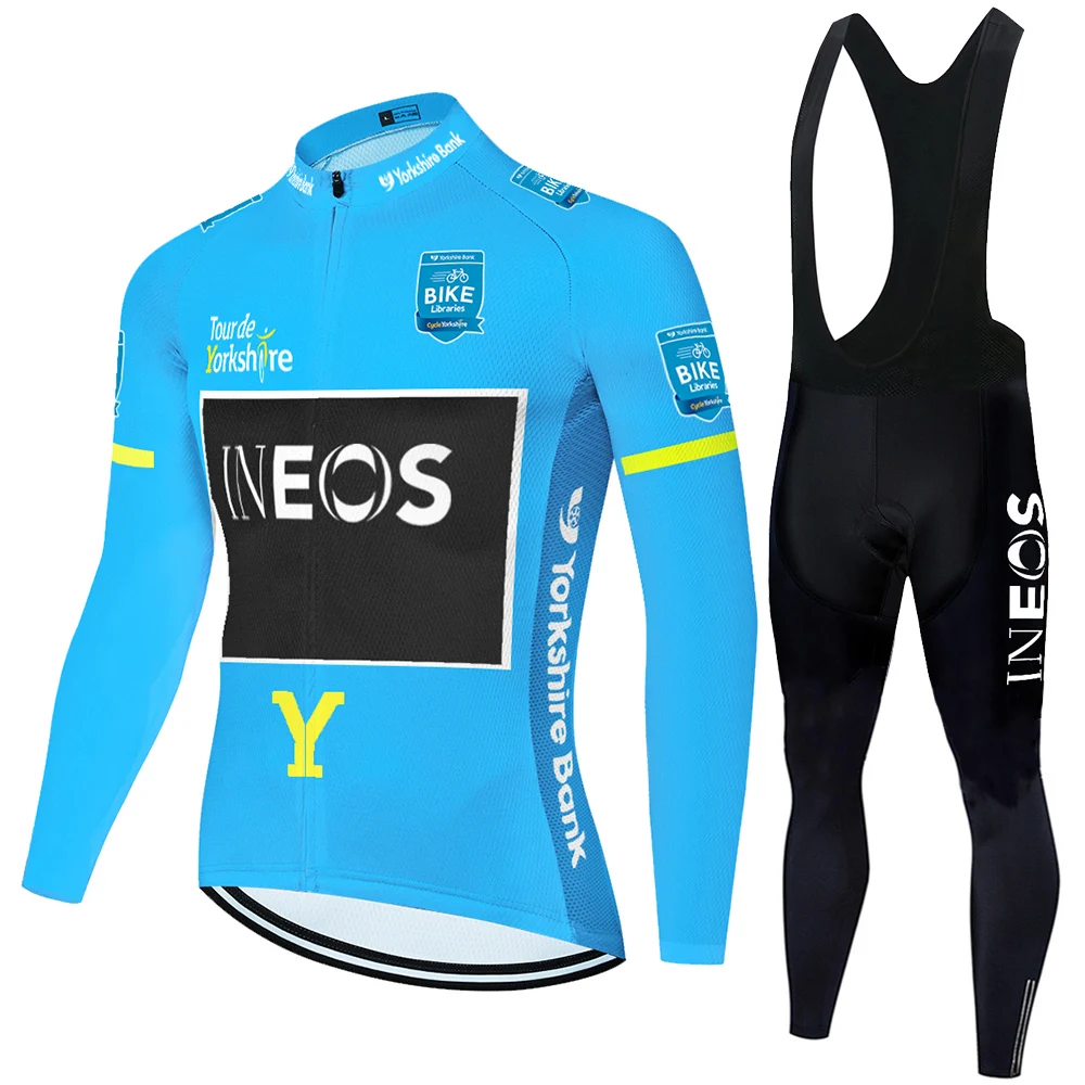 Cykling jersey 2020 pro team INEOS sommer forår cykling bib pants Mænd åndbar kit ciclismo Udendørs maillot tenue velo homme