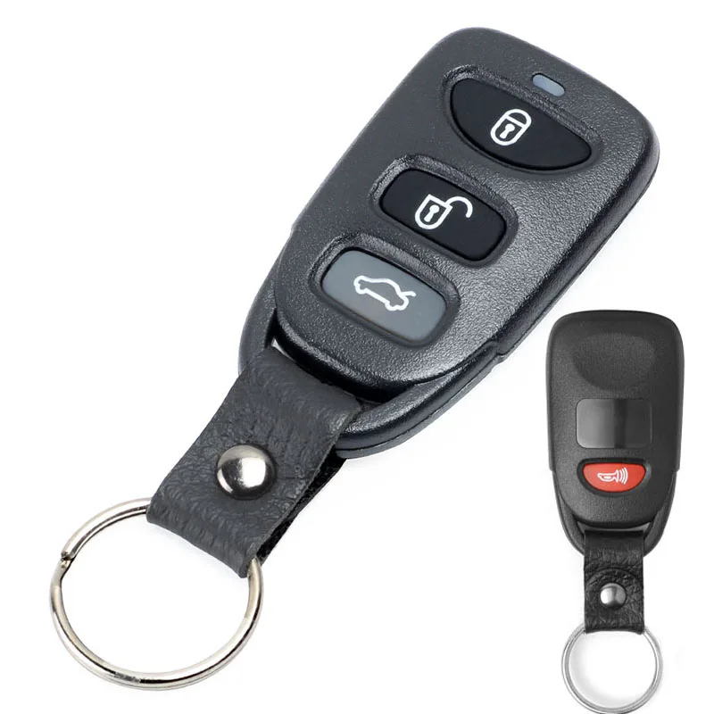 KEYECU 315MHz FCC ID: PINHA-T008 Erstatning 3+1-Knappen Fjernbetjening Nøgle Nøgle Fob for Hyundai Genesis Coupe, for Kia Forte/ Forte Koup
