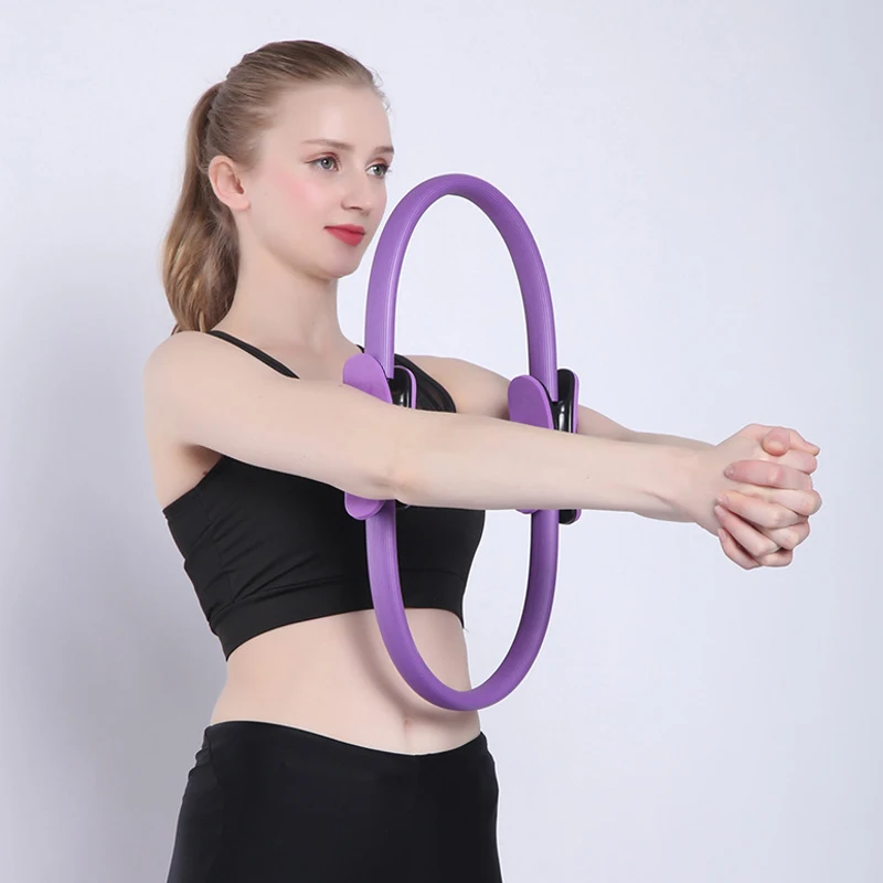 Pilates-Ring Toning inderlåret Cirkel for bodybuilding Træning, Yoga Motion &T8