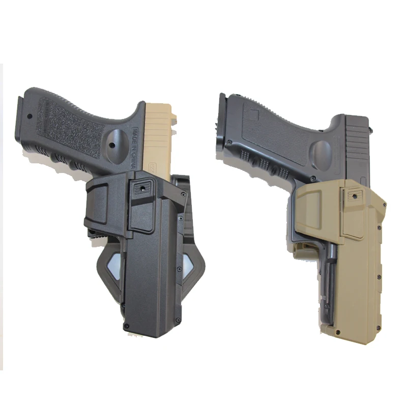 Nye Hurtigere Løsøre Pistol Pistol Holster til Glock 17 19 18 Udstyre Micro Dot Sight eller Lommelygte Bælte i Taljen Hylstre Jagt Gear