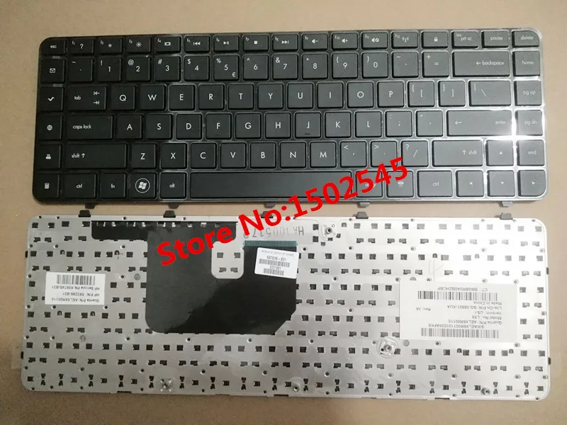 Gratis Forsendelse Nye Originale Laptop Tastatur til HP Pavilion DV6-3000 DV6-3029TX DV6-3028TX DV6-3049TX OS Tastatur med Ramme