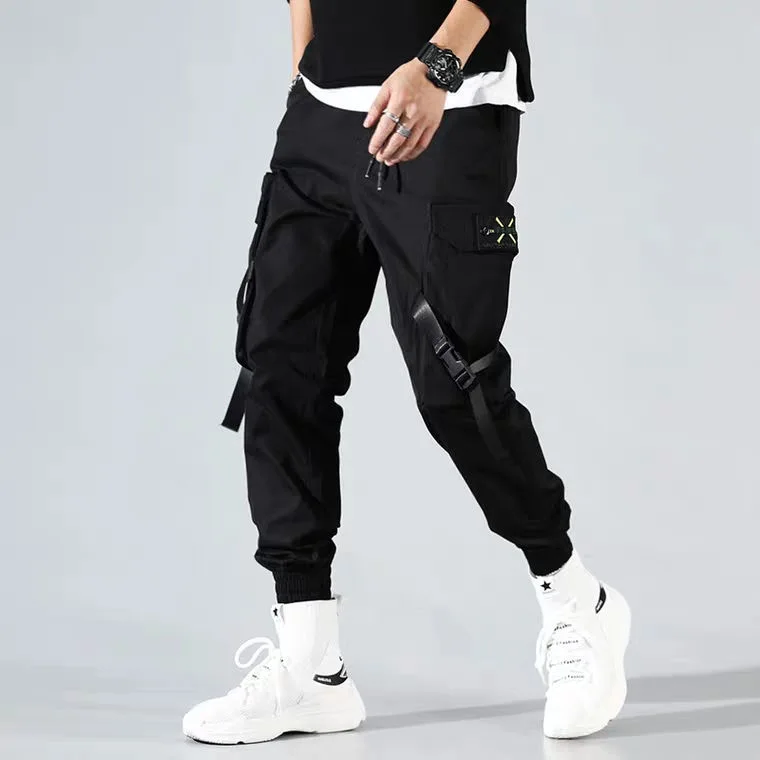 Mænd ' s Multi Lommer Fragt Harem Bukser Hip Hop Casual Mandlige Styr Bukser Motionsløbere i Bukser, Mode Harajuku Hipster Streetwear Bukser