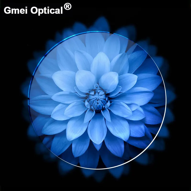 Anti-Blue Ray Lens 1.61 Fri Form Progressive Recept Optisk Linse Briller Uden UV-Blue Blocker Linse Til Øjne Beskyttelse
