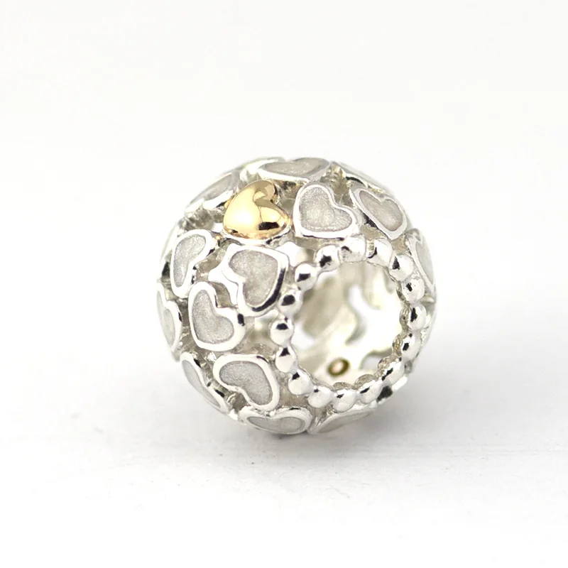 Passer til Pandora Armbånd Overflod af Kærlighed, Sølv Perler Med 925 Sterling Sølv Charms DIY Smykker Engros