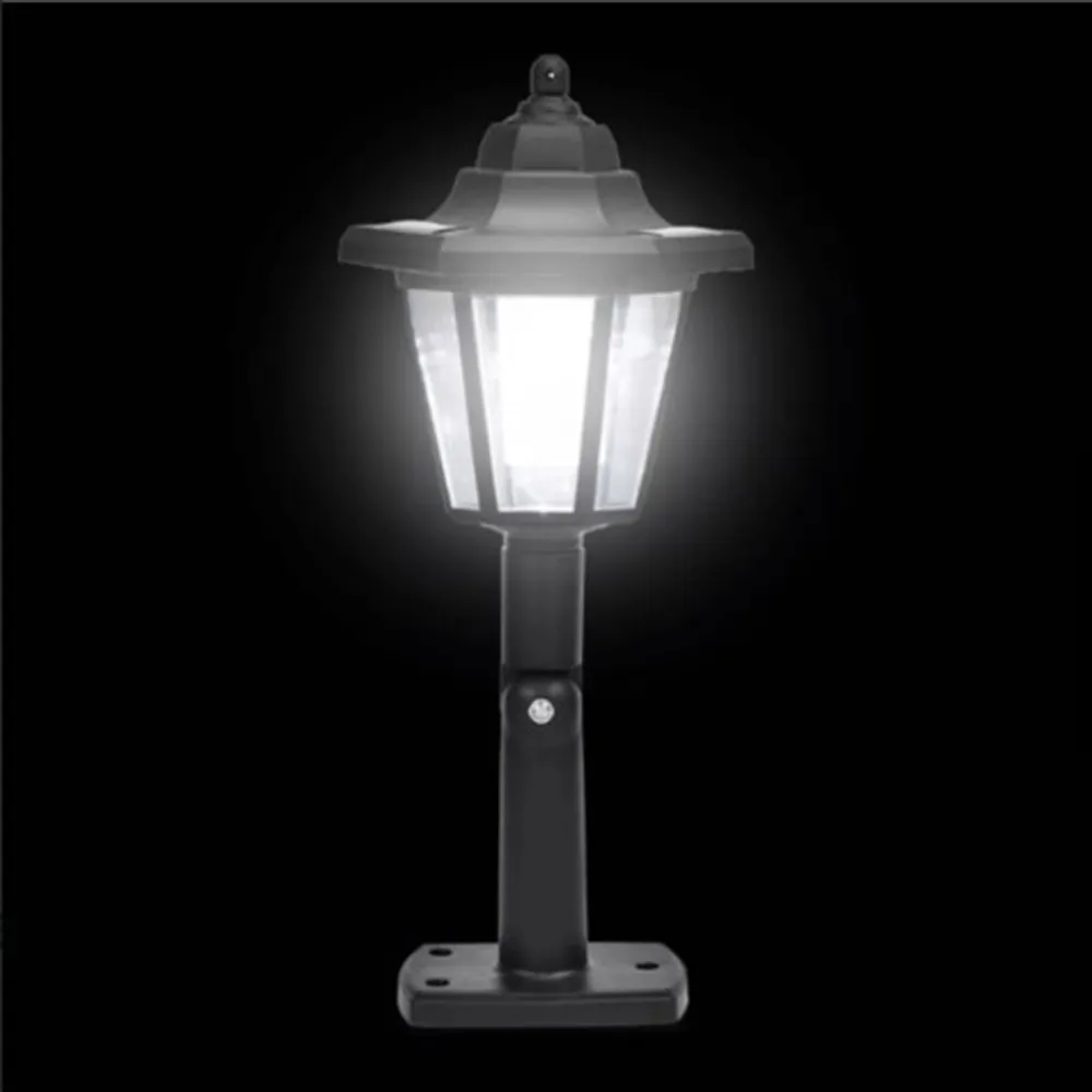 2x Solar Power LED Light Vej, Væg Landskab Mount Vandtæt Lampe Vej Haven Hegnet Græsplæne Sol Lampe Lys Udendørs #45