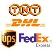Fedex/UPS/TNT/DHL Express Shipping Gebyr Til Din Ordre Beløb, der er Mindre End $150