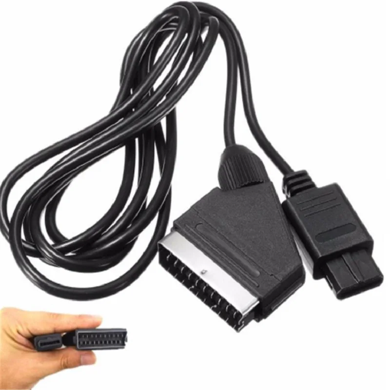 50 Pc ' EN/VTV Video Spil kabel-RGB Scart Kabel Til Nintendo SNES Gamecube N64 Konsol kabel