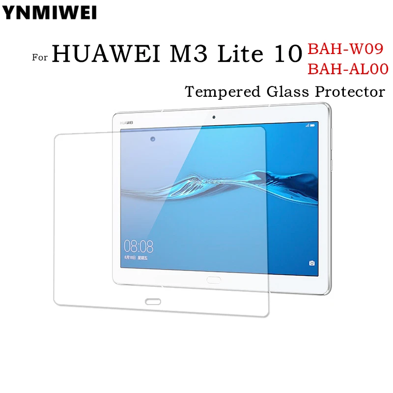 3Piece Glas Protektor For Huawei MediaPad M5 Lite 10 Beskyttende Film Til Huawei M3 lite 10 M3 8.4 Screen Protector