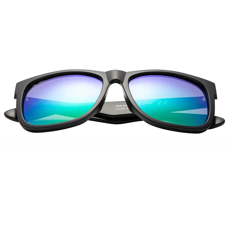 Klassisk Rød Sand Square Solbriller Mænd Brand Design Polariserede solbriller Til Mænd Kørsel Fiskeri-Brillerne Mandlige UV400 Beskyttelse
