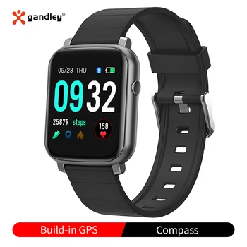 Gandley F1 Svømning Smart Ur IP68 Fitness Tracker Smartwatch til Android, iOS Smartphone