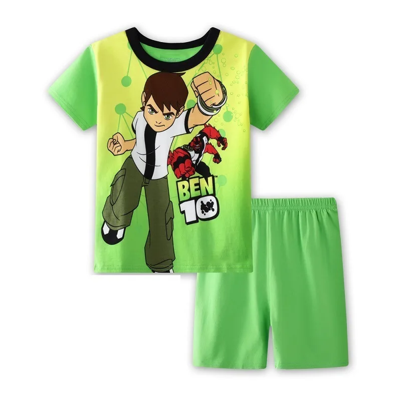 Homewear Pyjamas Tegnefilm Skildpadder 2020 Nattøj Cosplay Bomuld Baby Boy T-shirts, Korte Ærmer Børne Tøj, Børn Pyjamas Sæt